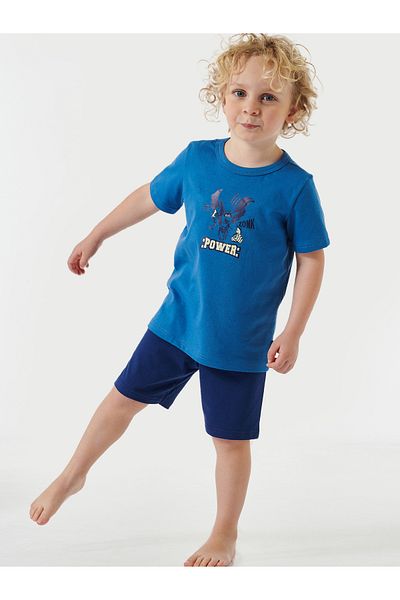 Schiesser Pyjama Love Cotton Schlafanzug Schlafmode Bequem