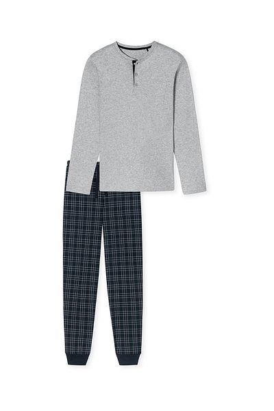 Schiesser Pijama İnce İnterlok