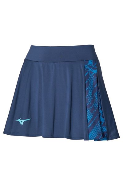 MIZUNO Fusta zburătoare Mugen Fusta tenis pentru femei Albastru închis / Cu model