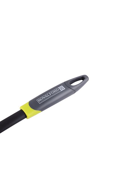ROYALFORD RF8908 Nylon Slotted Spoon with Gripped ABS Handle