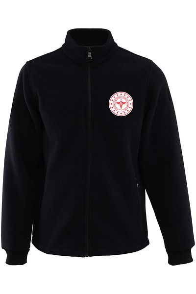Çapıt Ministry of Health Logo Stitched Hospital Medical Staff Fleece Jacket