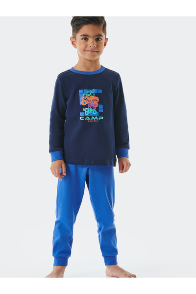Schiesser Pyjama Boys World Schlafanzug Pyjama Schlafmode