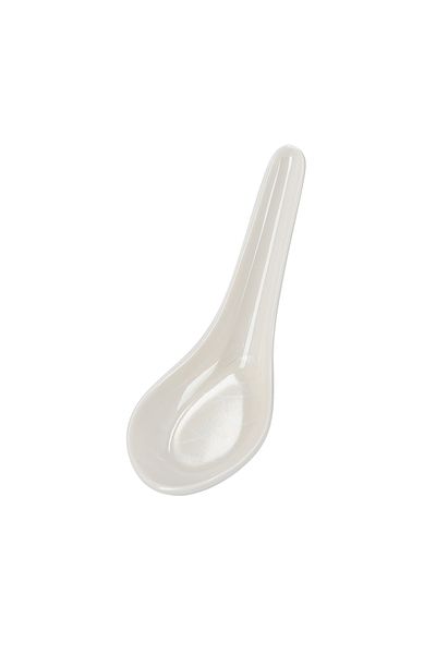 ROYALFORD RF5367 Melamine Ware Soup Spoon - Serving Spoon Soft Grip Long Handle