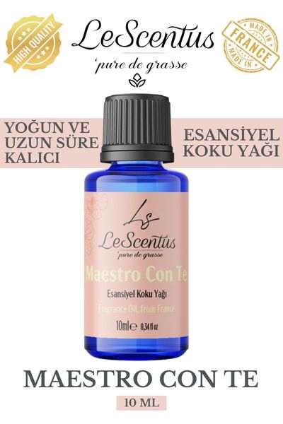 lescentus Maestroconte Esansiyel Koku Yağı Buhurdanlık Yağı Difüzör Hobi Esan...