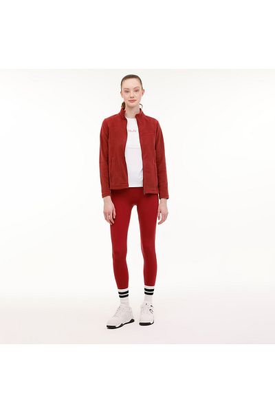 lumberjack 7sn158 Jachetă de damă bordeaux cu guler în picioare