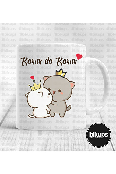 karım da karım kocam da kocam printed mug cup