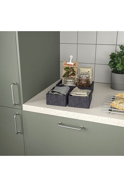 IKEA Gray 3 Piece Box Set