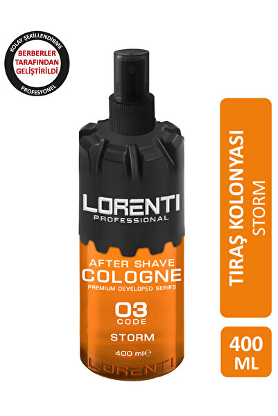 LORENTİ Storm Barber Kolonya 400 ml