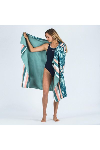 Decathlon Nabaiji Microfiber Towel - XL Size - Patterned - 110 × 175 cm