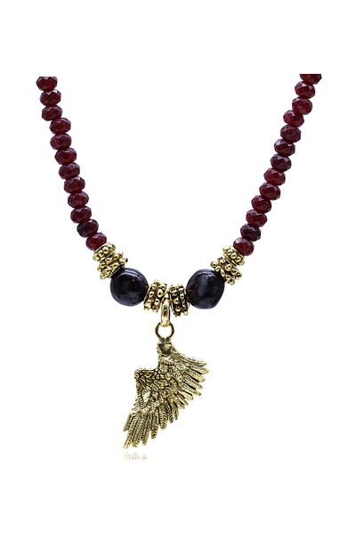 Bayemeyc Melete Natural Stone Necklace