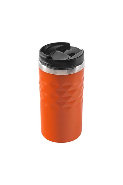 S-LINK Sl-Tm03 Orange 300ml Inner 304 Outer 201 Stainless Steel Mug - Glass