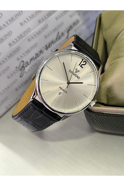 Raymond Leather Cord Men's Wristwatch