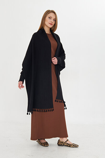 Fezzal Giyilebilir Omuz Şalı