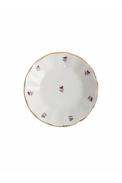 Porland Poppy Porcelain Tea Plate - Set of 6