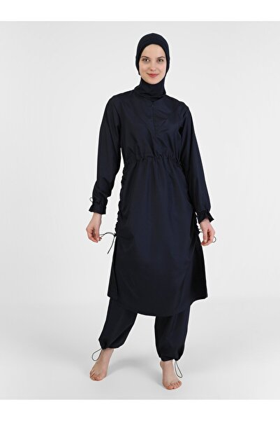 Mayo Bella Costum de baie complet acoperit cu opritor reglabil - bleumarin - costum de baie Bella