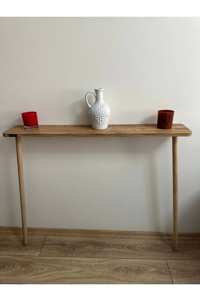 Pinhal Home Ahşap Ayaklı Dresuar 60 cm Petek Üstü Raf