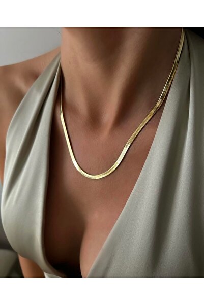 İNN JEWELLERY قلادة فولاذية مضادة للتشوه ومضادة للحساسية مع شكل سلسلة (ضمان ا...