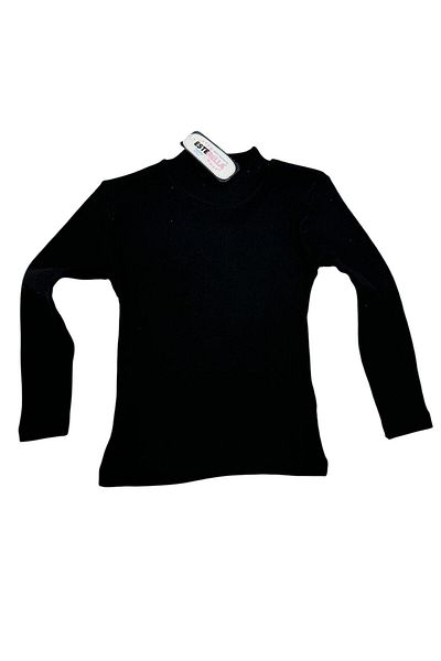 Esterella body cu mânecă lungă cu decolteu șosselat / body pentru fete-băieți de culoare uni / body din bumbac pentru copii slim fit
