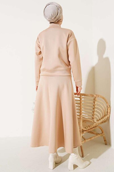 YILMAZBARMAZ Women's Pocket Detailed Scuba Set