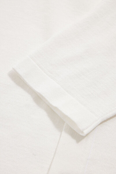 W Collection Ekru Buttoned Jacket