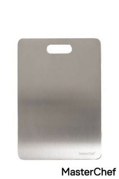 Masterchef Master Chef Stainless Steel Cutting Board - Hygienic Durable and Stylish