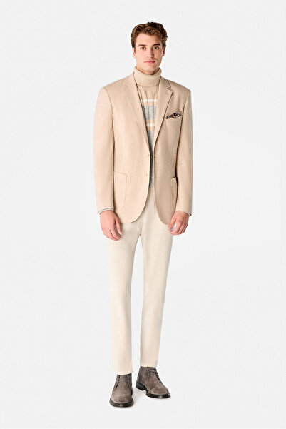 W Collection EKRU BORU PAÇA FİTİLLİ SPOR PANTOLON