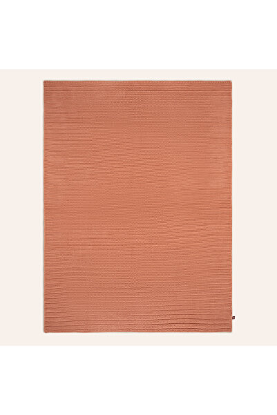 Zsa Zsa Zsu Moda Örme Akrilik Koltuk Şalı 130x170 cm Kil