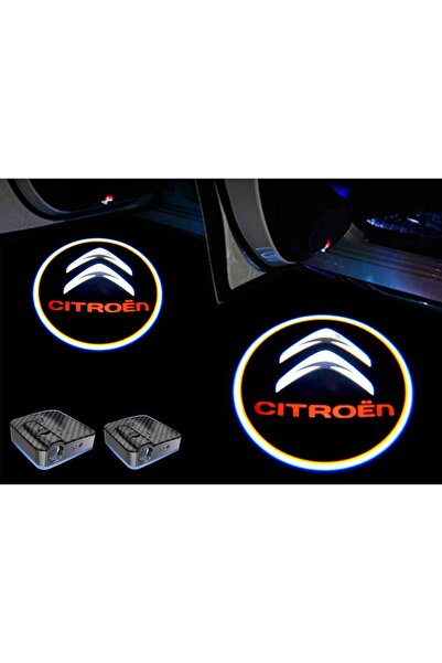DKELEKTRONİK Citroen Kapı Altı Led Logo (2 Adet)..