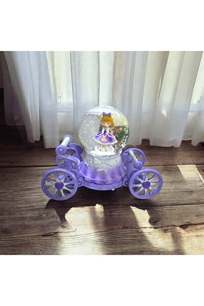 MERBA DESIGN MOR ARABALI PRENSES KAR KÜRESİ