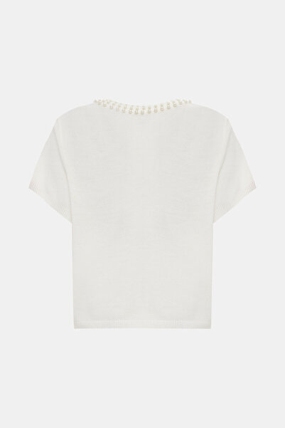 W Collection EKRU O YAKA KISA KOLLU KAZAK