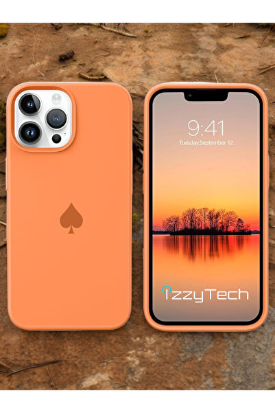 izzytech حافظة هاتف آيفون 12 بروماكس من السيليكون السائل غطاء مطاطي ناعم مضاد...