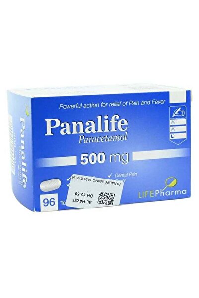 Life Pharma بانالايف 500 مجم 96 قرص