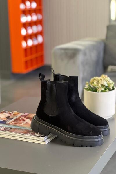 Serhat Özköroğlu LFR-5073 SUET ZENNE BOT Siyah