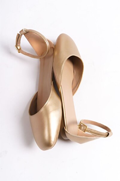 Gökhan Talay Micha Women's Ballerinas - Gold Color Shoes