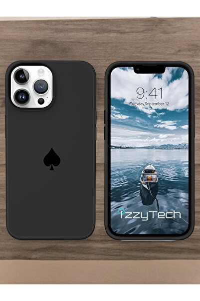 izzytech حافظة هاتف آيفون 12 بروماكس من السيليكون السائل غطاء مطاطي ناعم مضاد...