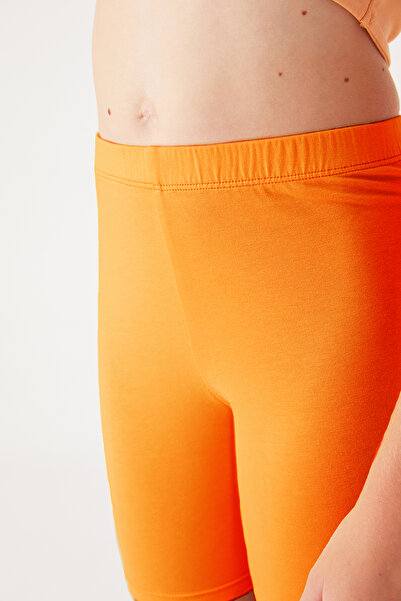 Almila Kids Cotton Short Over-The-Knee Girls' School Leggings 2005 - Girls' Shorts Leggings