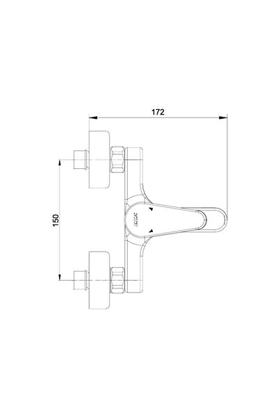 Eca Adnoss Eca Spylos Bathroom Faucet