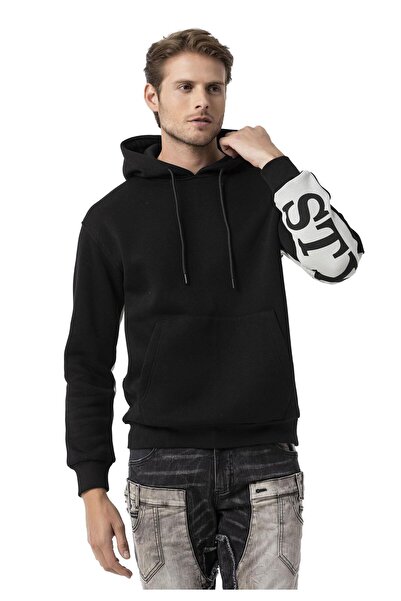 Cipo & Baxx CL578 Εικονική Statement Μπλούζα με μανίκια για άνδρες