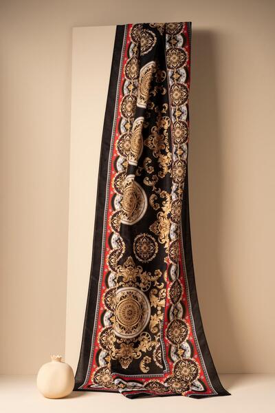 JAWEL Kadın Etnik Desen Soft Şal Mylasa