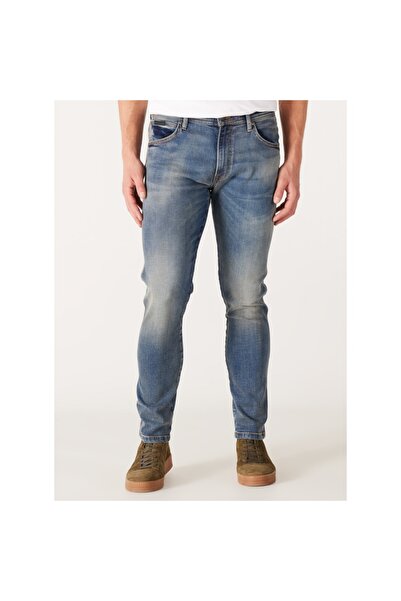 WRANGLER جينز لارستون الأزرق للرجال