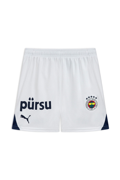 Puma شورت فنربخشة جونيور للأطفال باللون الأبيض