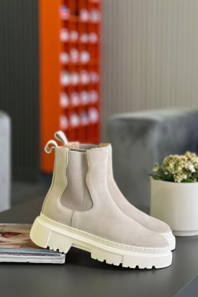 Serhat Özköroğlu LFR-5073 SUET ZENNE BOT Bej