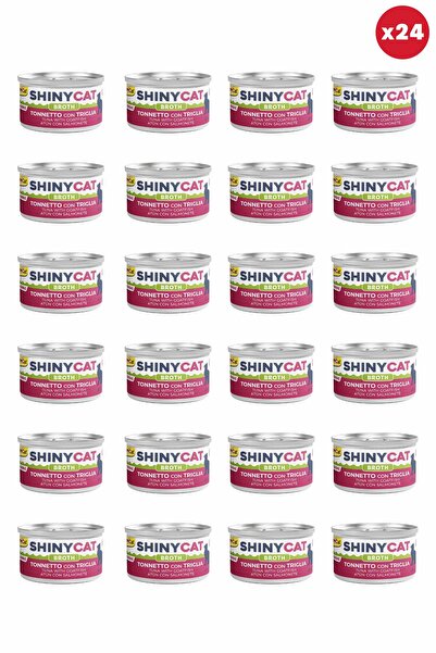 Gimcat Shinycat Broth (Sos içinde) Barbun Balıklı Ton Balıklı Kedi Konservesi...