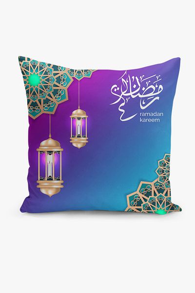 Filamente Set de huse de pernă cu model special Ramadan din 4 piese - imprimate digital pe două fețe