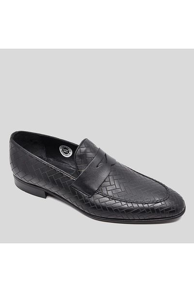 Fosco Genuine Leather Men's Classic Shoes 9796 100
