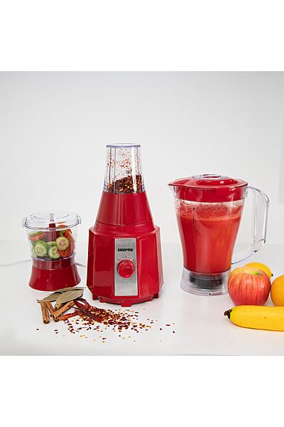 Geepas 3In1Juicer/1500Ml Jar/2Spd/Sflck/400W1X4