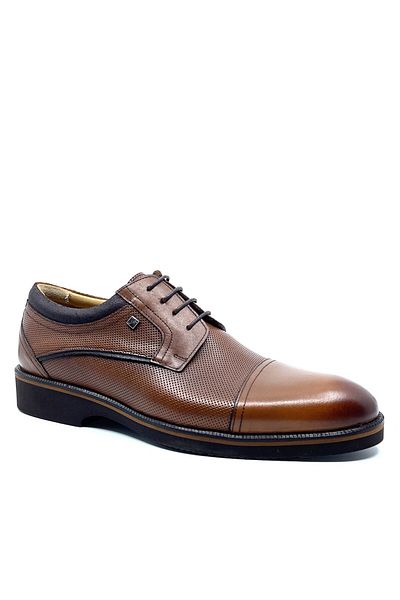 Fosco Genuine Leather Tan Classic Men's Shoes 2568 45 914
