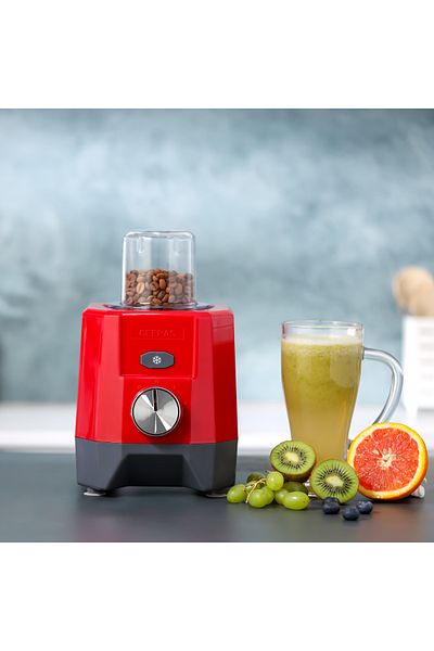 Geepas 2in1 Blender With 1.6 L Capacity Jar With Small Grinder, Stainless Steel Blades,2 Speed With Pulse