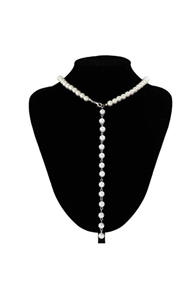 Shiklik MODA Women's Necklace with Pearls to Complete Your Elegance