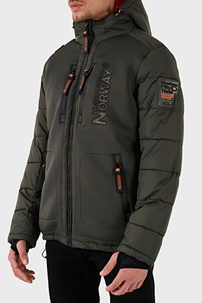 Norway Geographical Men's Waterproof Hooded Parka - Beachwood